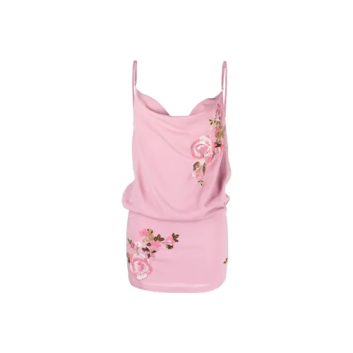 Blumarine Розовые Женские Платья без рукавов