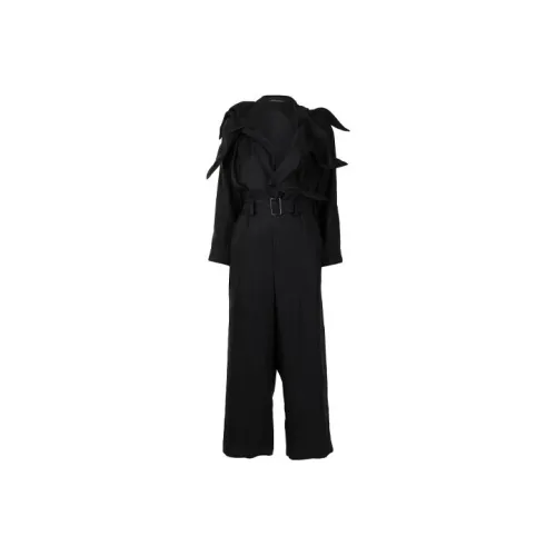 Yohji Yamamoto Черные Женские Комбинезоны