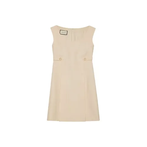 GUCCI Белые Женские Платья без рукавов