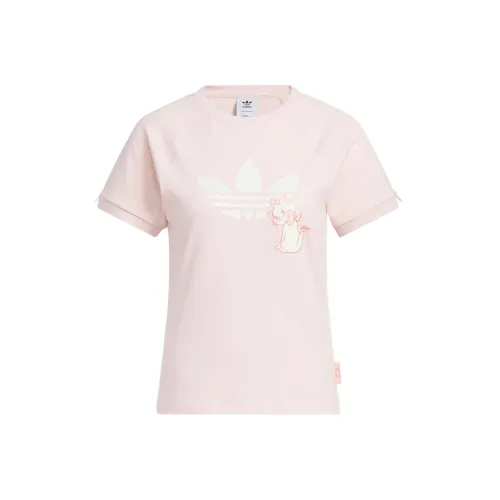 Adidas Originals Standard T-Shirt Женская Светло-Розовая