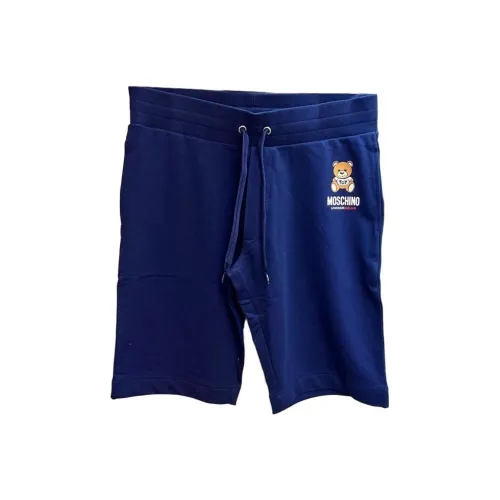 MOSCHINO Синие Женские Повседневные Шорты