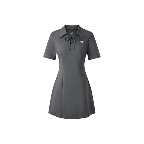 PEACEBIRD Женские Платья с Коротким Рукавом