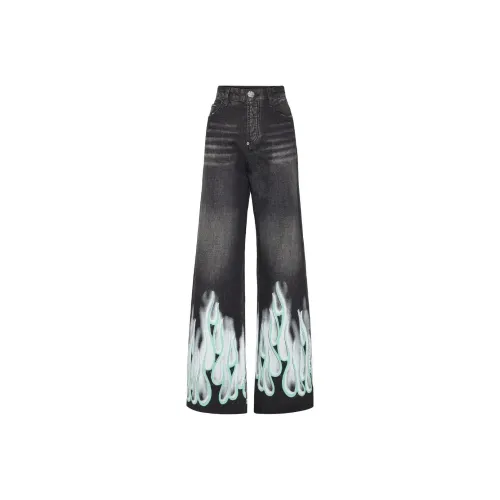 PHILIPP PLEIN Женские джинсы черно-синих