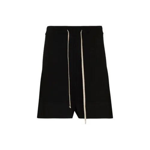 RICK OWENS Черные Женские Повседневные Шорты