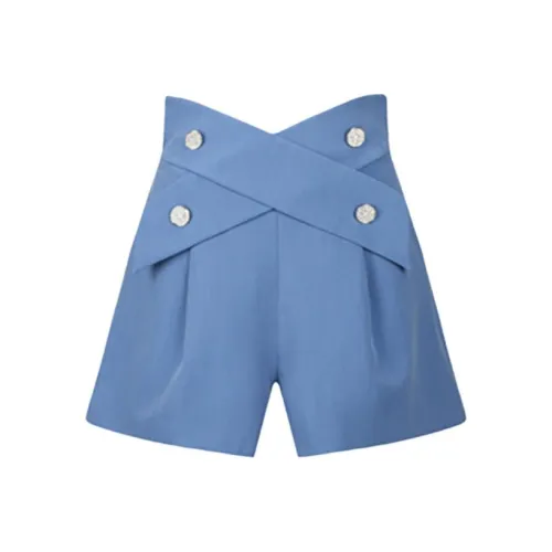 Caroline Синие Женские Повседневные Шорты