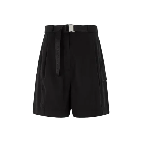 Calvin Klein Черные Женские Повседневные Шорты