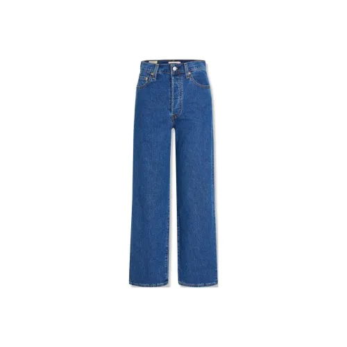 Levi's Джинсы Женские Средне-голубой