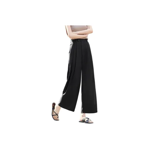 XWI Черные Женские Повседневные Брюки