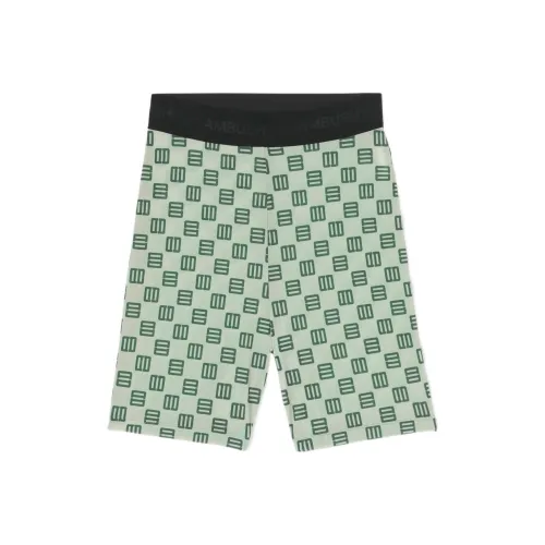 AMBUSH Зеленые Женские Повседневные Шорты