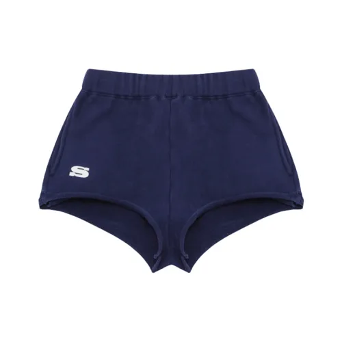 SMFK Wild World Wild World Series Повседневные шорты Женские Глубокое море Синий