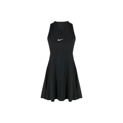 NIKE Черные Женские Платья без рукавов