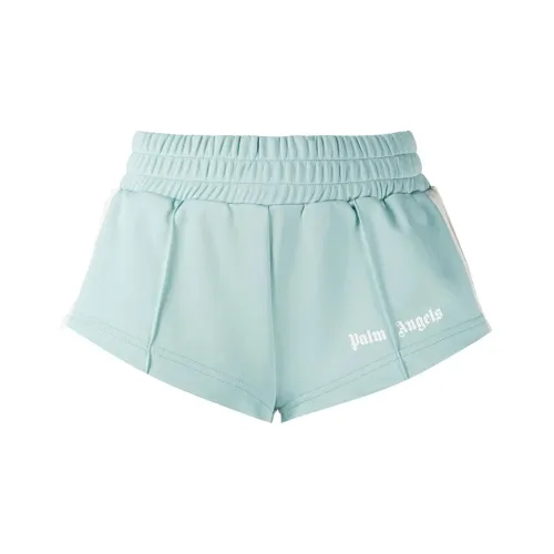 PALM ANGELS Зеленые Женские Повседневные Шорты