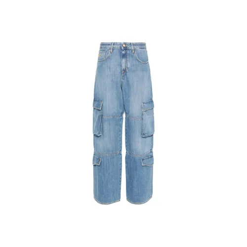 JACOB COHEN Синие Женские Джинсы