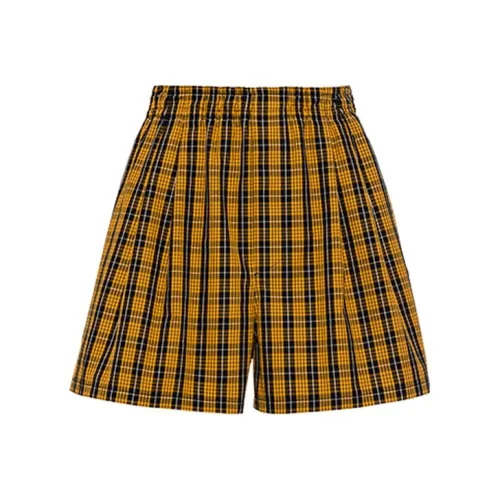 MIU MIU SS21 Повседневные шорты Женские Желтые