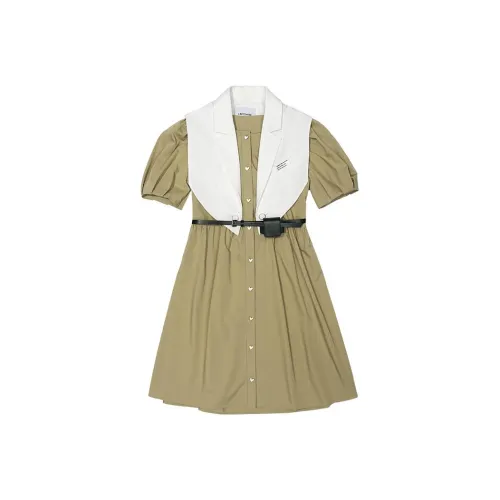 LOFT SHINE SS22 Костюмное платье зеленого цвета