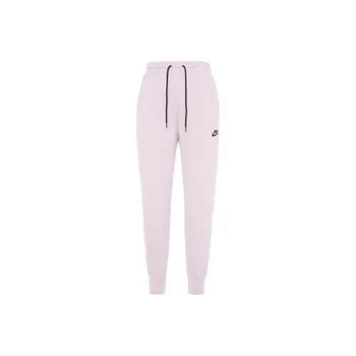Nike Sportswear Tech Fleece Вязаные Тренировочные Штаны Женские Серые Фиолетовые
