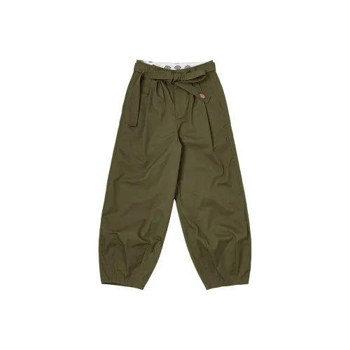 Dickies Армейский зеленый Женские Брюки карго