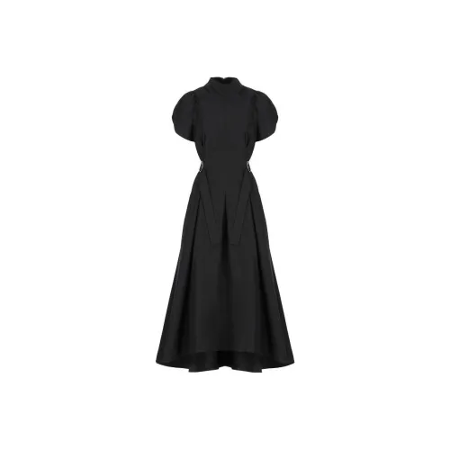3,1 PHILLIP LIM Black Женские Короткие Платья с Рукавами
