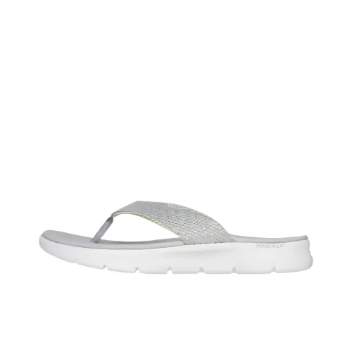 Skechers GO WALK Fle EVA Шлепанцы Женские Серые