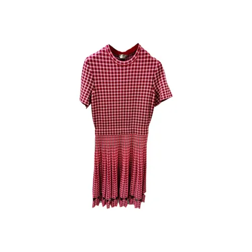 FENDI Короткий рукав Платье Женское Красное