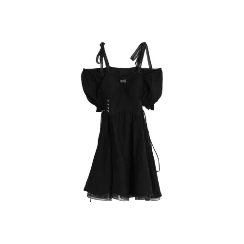 SETIROM Черные Женские Слиплатья