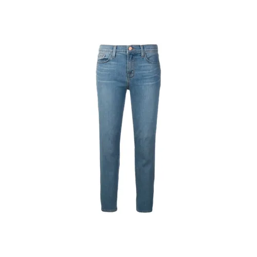 J BRAND Узкие брюки джинсы женские синие