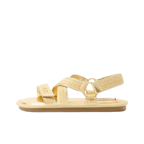 Valentino Озеро Powell one Ремень Сандалии Женские Золотые