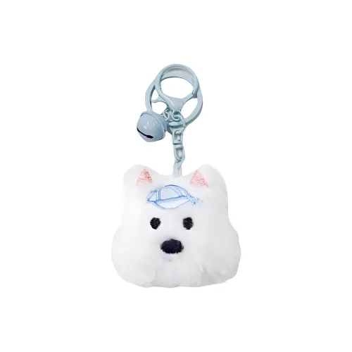 ROUERXIONG Милый Вест-хайленд Белый Терьер Щенок Модная Кукла Плюшевая Подвеска 5 см 8 см Рекомендуемый рост