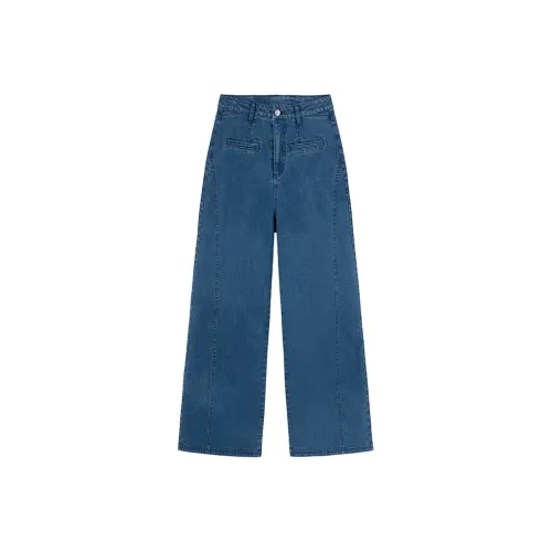 Meat Meat Small Cherries Джинсы Женские Джинсовый синий