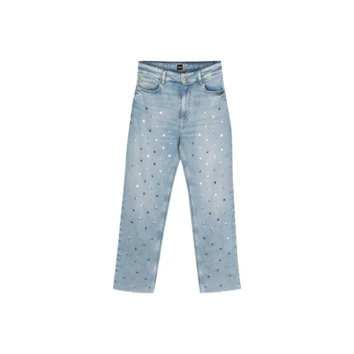 Hugo Boss SS24 Джинсы Женские Светло-Синий