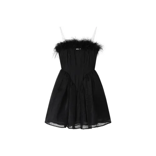 INEED I.T Sweet Dreamland Series Черные Женские Платья без рукавов