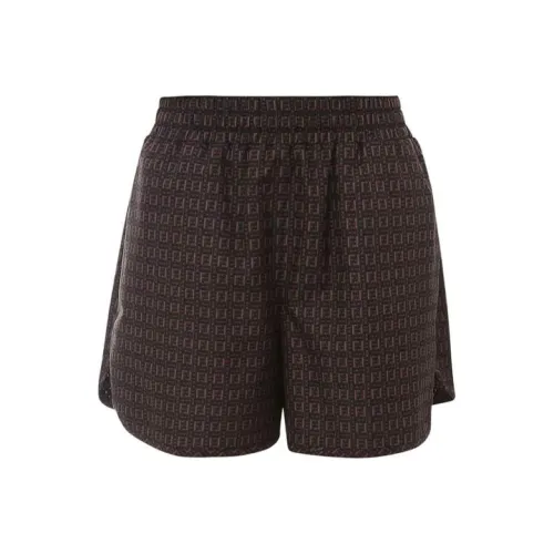 FENDI Умбра Женские Повседневные шорты