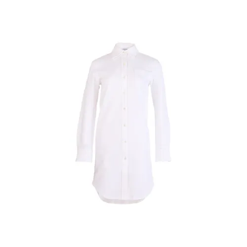 THOM BROWNE· Длинное платье с длинными рукавами женское