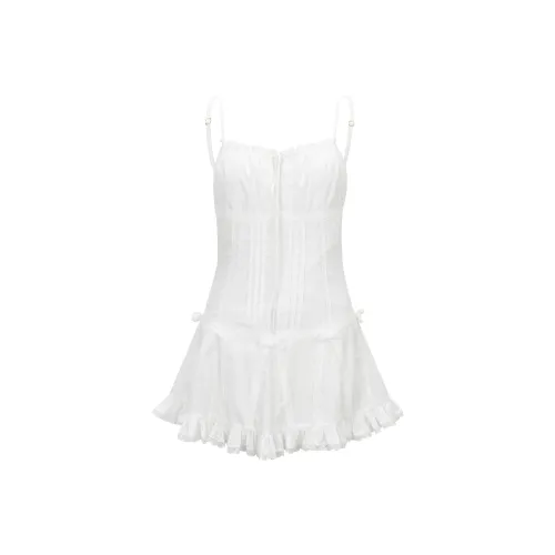 Nodress Белый Женские Слиплатья