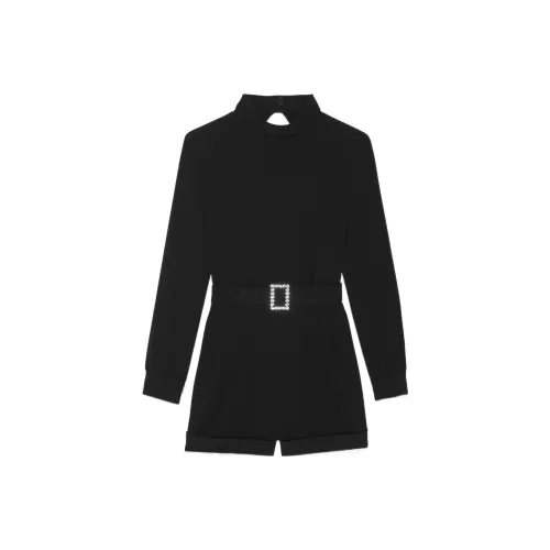 SAINT LAURENT Черные Женские Комбинезоны