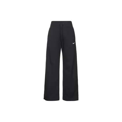 Nike Sportswear Вязаные спортивные брюки женские черные