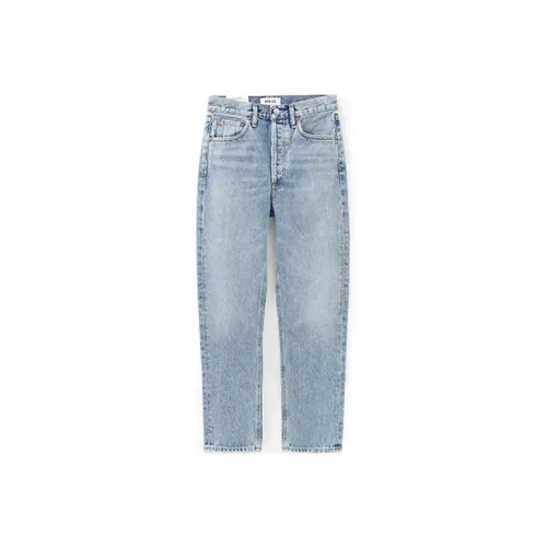 AGOLDE Светло-синие Женские Джинсы