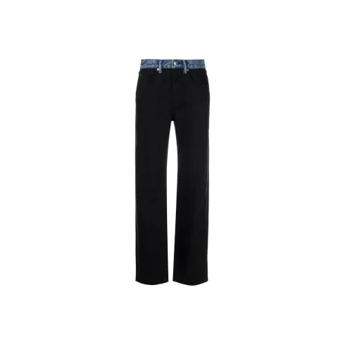 alexander wang Черные Женские Джинсы