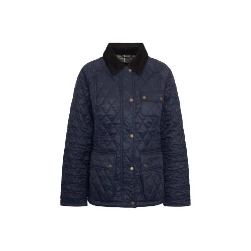 Barbour Морской синий Женские Объемные Куртки (Пуфы)