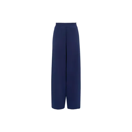 JW Anderson Синие Женские Вязаные Спортивные Брюки