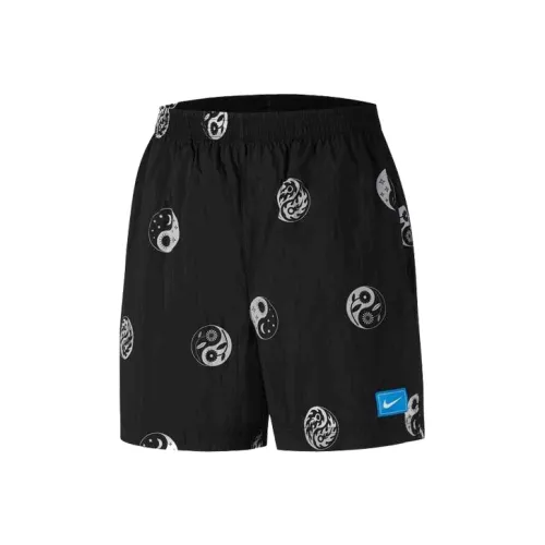 NIKE Черные Женские Повседневные Шорты