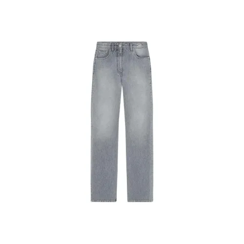 VERSACE SS24 Джинсы Женские Светло-Серый