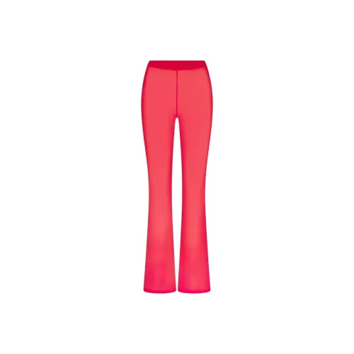 Khy SS24 DROP 008 Сетка Low Шов Брюки Повседневные Брюки Женские Вишня Вишня