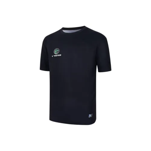 VICTOR Короткий рукав T CO2411 Унисекс T рубашка