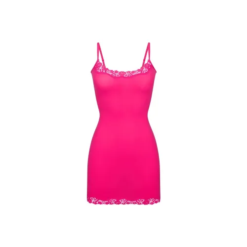 Skims Неон Розовый Женские Слиплатья