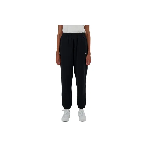 New Balance Sport Essentials Черные Женские Вязаные Тренировочные Брюки