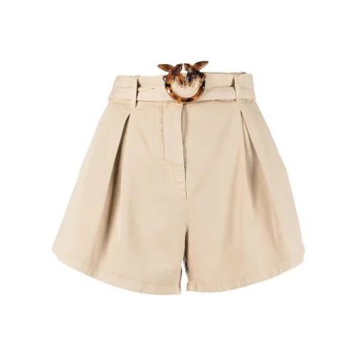 PINKO Хаки Женские Повседневные шорты