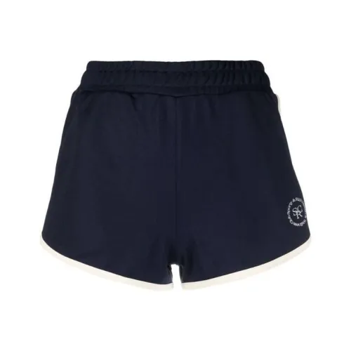 SPORTY & RICH Черные Женские Повседневные Шорты