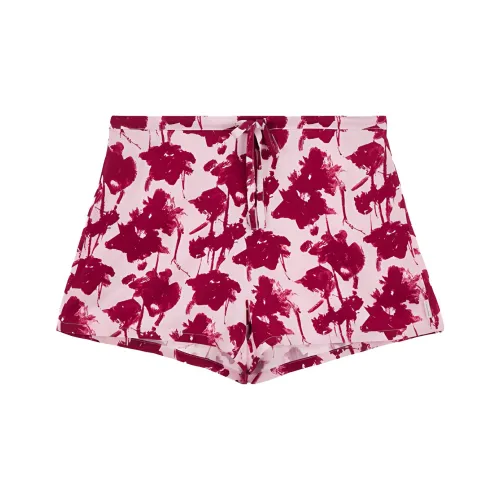 CK Calvin Klein Повседневные шорты Женские Розовые