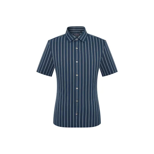 SAINT ANGELO Полночный синий Унисекс Рубашки